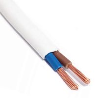 Кабель силовой ШВВП 2x0,75 ГОСТ белый картинка 